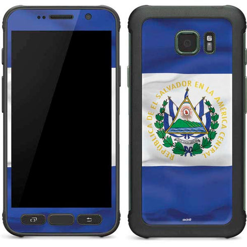 El Salvador Flag Galaxy S7 Active Skin